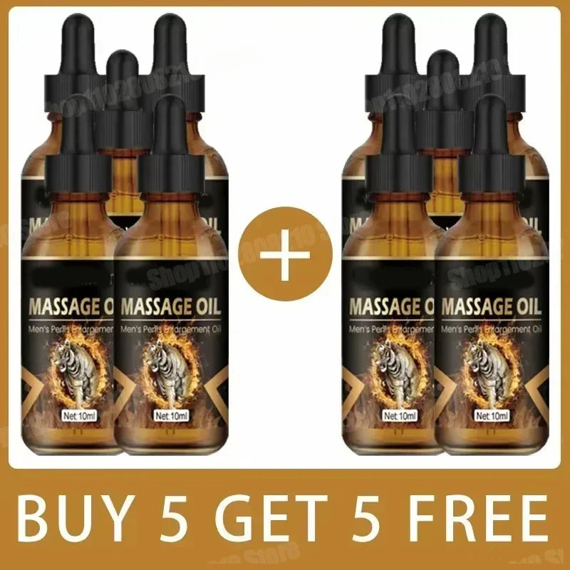 A men's body massage essential oil that makes men more dignified