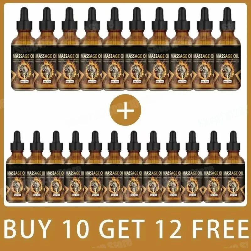 A men's body massage essential oil that makes men more dignified