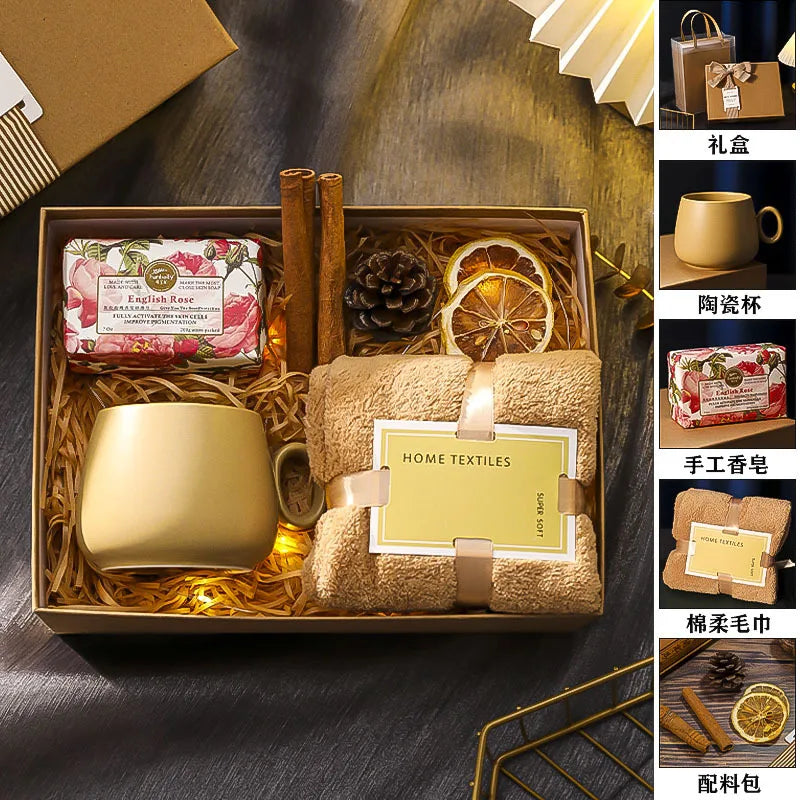 Women's Mother's Day Gifts for Teachers and Mothers, Practical Gifts for Company Employees, Hand Gifts, Gift Boxes