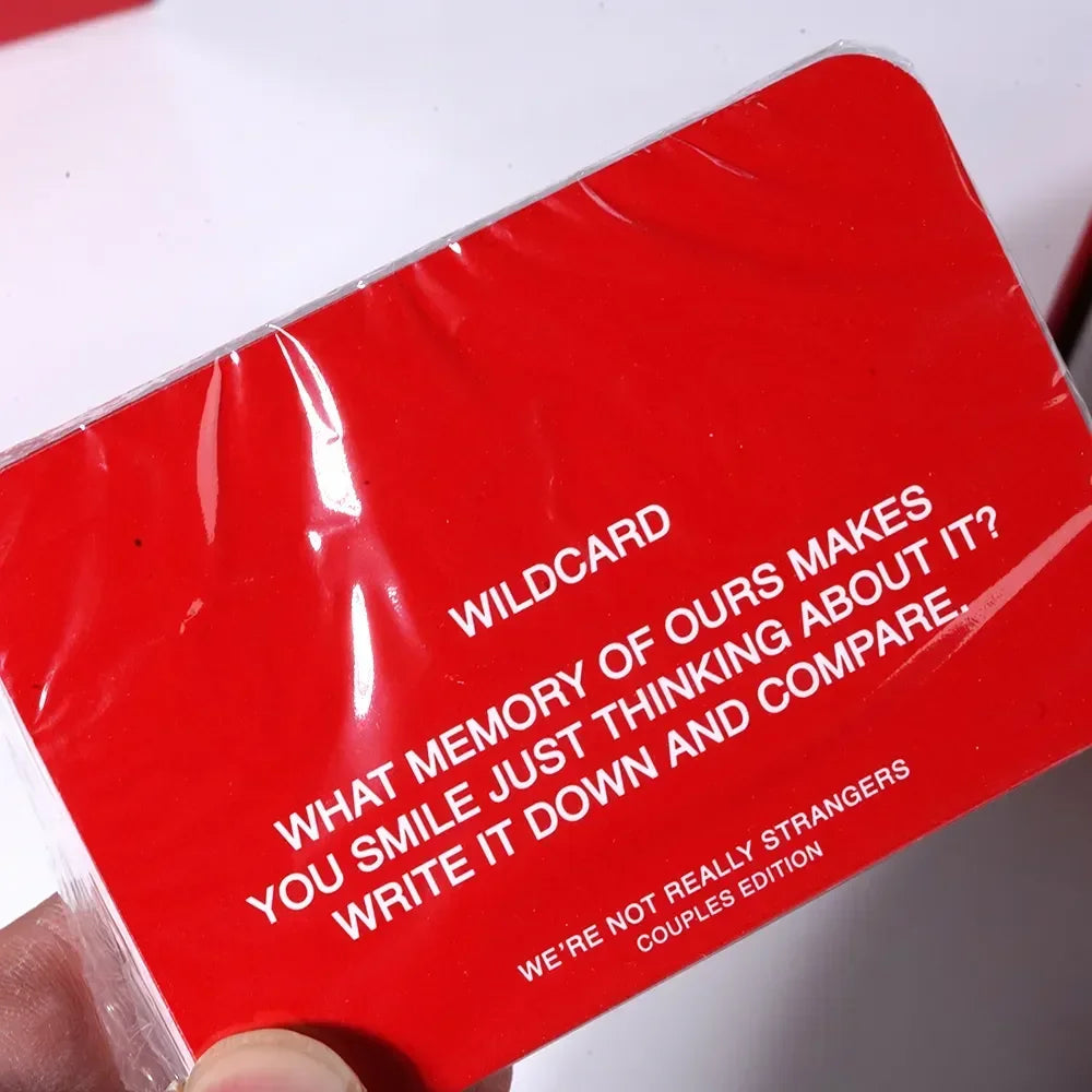 WE'RE NOT REALLY STRANGERS Couples Edition by We’re Not Really Strangers - Couples to Strengthen Their Relationship Party Games