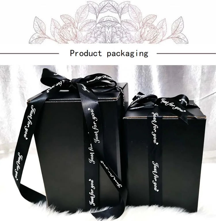 Valentine's Day Gift for Girlfriend Eternal Preserved Rose Flower Gift Box Teddy Bear Eternal Flower with Lights Gift for Women