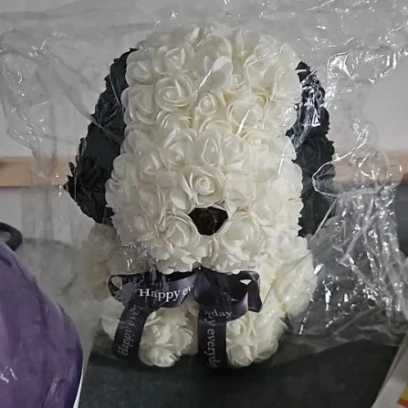 Girlfriend Birthday Gifts Women Rose Teddy Bear Artificial Flower Anniversary Valentines Day Birthday Gift Mothers Day Mom Gifts