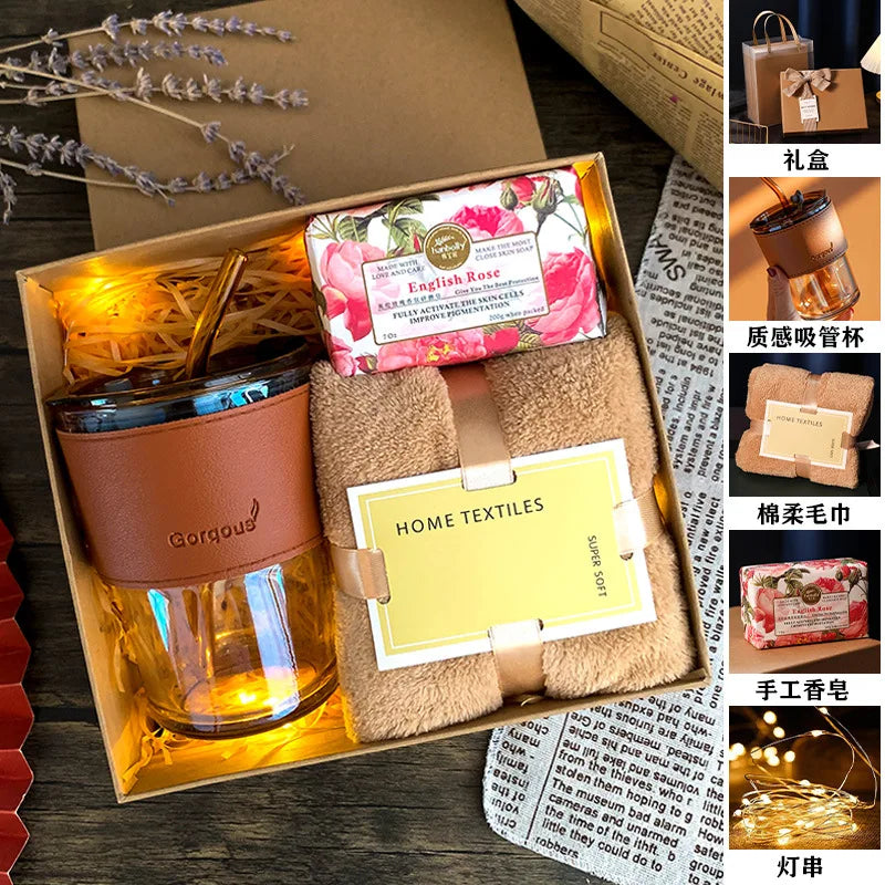 Women's Mother's Day Gifts for Teachers and Mothers, Practical Gifts for Company Employees, Hand Gifts, Gift Boxes