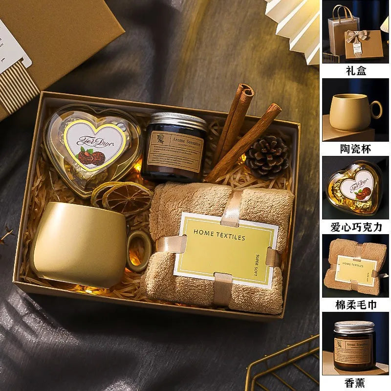 Women's Mother's Day Gifts for Teachers and Mothers, Practical Gifts for Company Employees, Hand Gifts, Gift Boxes