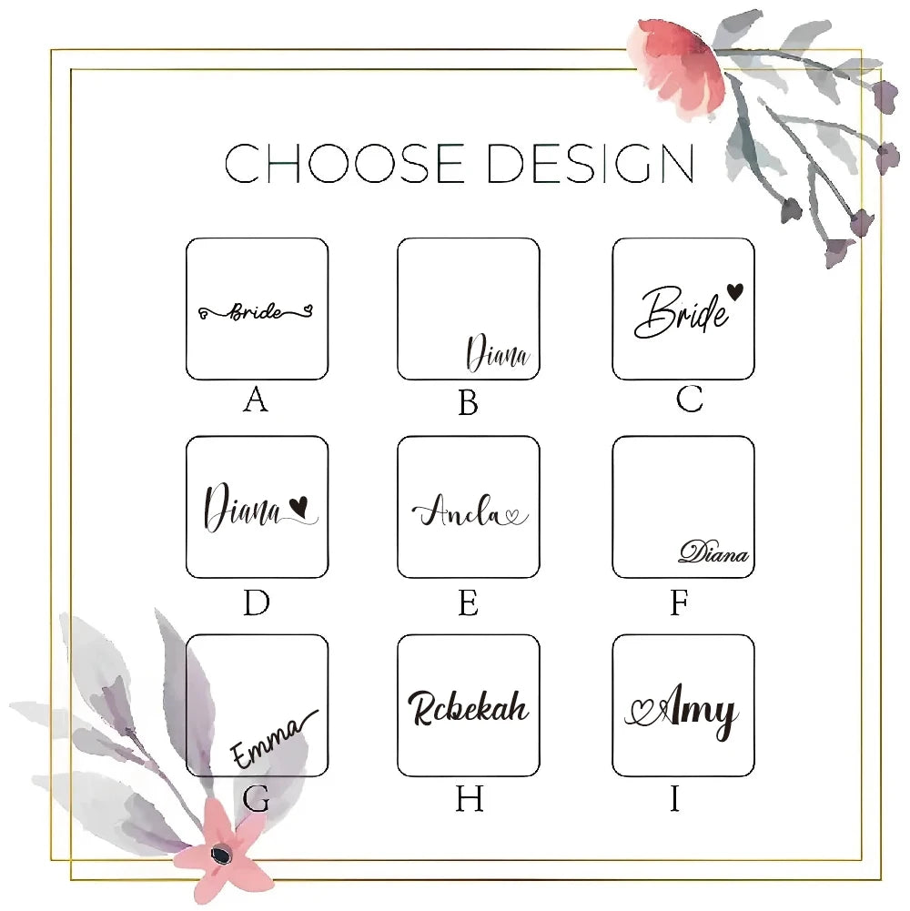 Personalized Bridesmaid Gifts Bachelorette Party Gift Travel Jewelry Case Wedding Gifts Hen Party Gifts Birthday Favor For Her