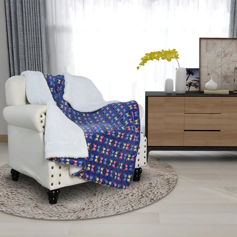 Flannel Blanket Double-layer Thick Blankets 150x120cm for winter Home Sofa Bed Cover Frazadas Mantas De Cama Cobertor