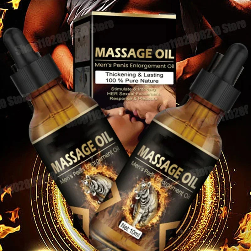 A men's body massage essential oil that makes men more dignified