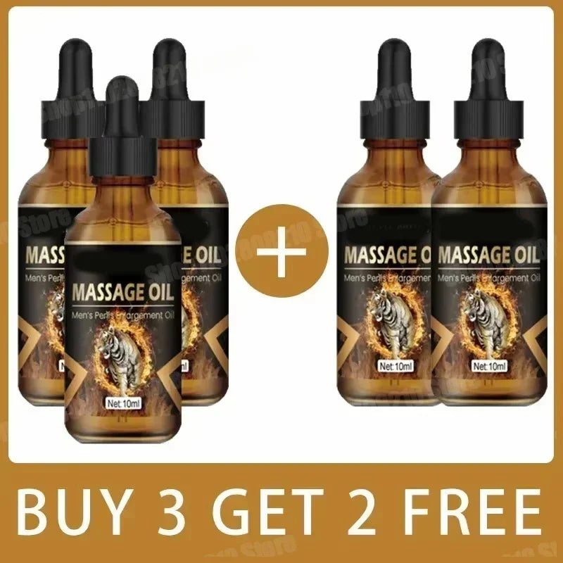 A men's body massage essential oil that makes men more dignified