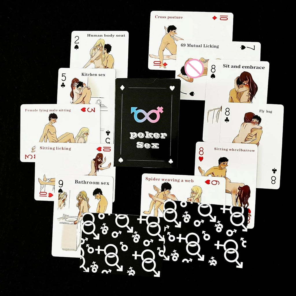 Fun Card Games for Couples Poker Position Couple Game for Date Night Deeper Relationship Connection Card Games Gift for Him&Her