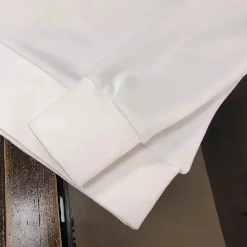 Casual Hoodies for Men Autumn Winter Clothing Loose Hooded Sweatshirt Print Long Sleeve Men's Pullover Oversize Male Tops