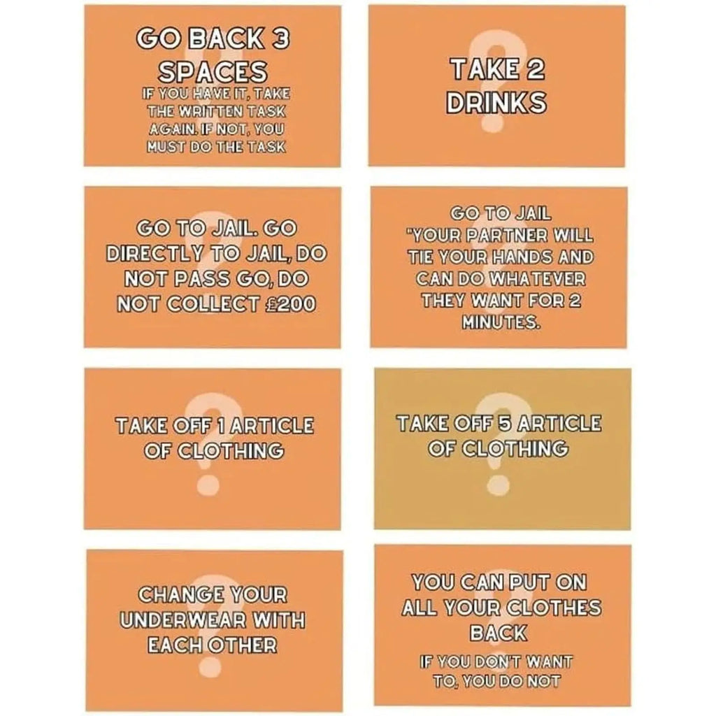 Couples Adultopoly Board Game For Sex Toys Date Night Couple Game Card Board Game Props For 1 Set Adults Sex Game Board